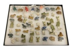 OVER 50 PLUS ENGLISH POTTERY WADE ANIMAL AND RELIGIOUS ICON FIGURES