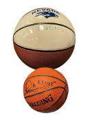 DAVID CARTER UNR UNIVERSITY OF NEVADA MEN'S BASKETBALL TEAM COACH AUTOGRAPHED BASKETBALL