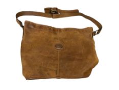 COBB & CO. FINE BROWN LEATHER SATCHEL