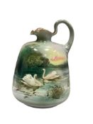 ANTIQUE ROYAL BAYREUTH HAND PAINTED PORCELAIN SMALL PITCHER MADE IN AUSTRIA