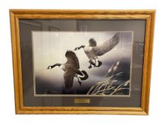 SHERRIE RUSSELL MELINE CALIFORNIA ARTIST LIMITED EDITION SETTLING DOWN