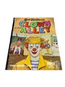 1977 RED SKELTON CLOWN ALLEY LARGE FORMAT STORY COLORING BOOK SIGNED BY RED SKELTON