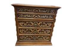 FIVE DRAWER ITALIAN NEOCLASSICAL DESIGN CHEST