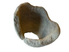 MASSIVE PRIMITIVE NATIVE AMERICAN ARTIFACT METATE / PESTLE