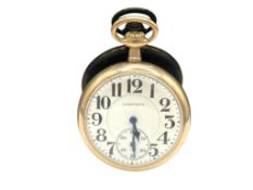 ANTIQUE 1916 HAMPDEN 21 JEWELS GRADE NO. 105 POCKET WATCH