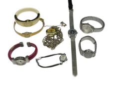 ASSORTED LADIES WRISTWATCHES INCLUDING SEIKO AND TIMEX