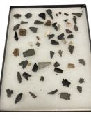 NATIVE AMERICAN ARTIFACTS HAND KNAPPED FLINT / STONE PROJECTILE POINTS / ARROWHEADS / TOOLS