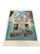 SALVADOR DALI SIGNED ORIGINAL LIMITED EDITION LITHOGRAPH THE MADONNA OF PORT LLLIGAT GALA SUITE