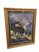 BRENT R. TODD WILDLIFE ARTIST LIMITED EDITION ARTIST PROOF HART MOUNTAIN MAJESTY NO. 23/50