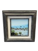 JOHN DOODY 20TH CENTURY CALIFORNIA ARTIST ORIGINAL OIL ON BOARD DESERT LANDSCAPE