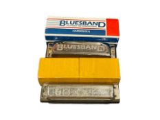 BLUESBAND AND MARINE BAND HOHNER INTERNATIONAL HARMONICAS