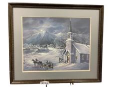 MIMI JOBE PENNSYLVANIA BORN, NEVADA ARTIST LIMITED EDITION PRINT