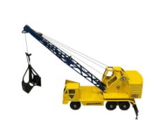 1950'S / 1960'S NY-LINT TOYS NYLINT CLARK MICHIGAN T-24 CRANE CONSTRUCTIN TOY PRESSED STEEL