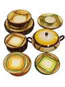 VERNONWARE MID-CENTURY CALIFORNIA POTTERY DISHES BY VERNON KILNS CIRCA 1931-1958