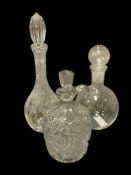 CRYSTAL AND GLASS DECANTERS