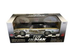 TIN INDIAN KNAFEL PONTIAC LIMITED EDITION BY ERTL COLLECTIBLES