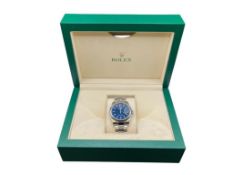 2019 ROLEX DATEJUST OYSTER PERPETUAL SUPERLATIVE CHRONOMETER WRISTWATCH