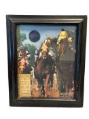 1977 SEATTLE SLEW TRIPLE CROWN WINNER WITH JEAN CRUGUET KENTUCKY DERBY REPRODUCTION PHOTO