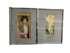 TWO FRAMED PRINTS BY GUSTAV KLIMT INCLUDING 