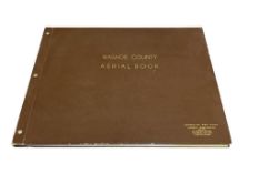 WASHOE COUNTY 1973-74 AERIAL BOOK WITH AERIAL PHOTOS / MAPS LARGE FORMAT