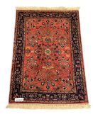 INDIAN MAHAL HAND WOVEN RUG MADE IN INDIA