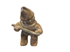 JALISCO STANDING WARRIOR TERRACOTS SCULPTURE