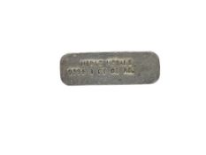 MIDAS METAL ELKO COUNTY, NEVADA HAND POURED .999 FINE SILVER BAR