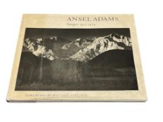 1981 ANSEL ADAMS IMAGE 1923-1974 LARGE FORMAT PICTORAL COFFEE TABLE BOOK