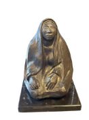 JOSE LUIS CUEVAS MEXICAN MODERNIST ARTIST LIMITED EDITION SCULPTURE