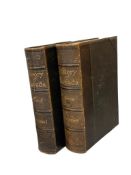 1913 THE HISTORY OF NEVADA EDITED BY SAM P. DAVIS VOL 1 AND II LEATHER BOUND