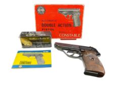 ASTRA CONSTABLE AUTOMATIC DOUBLE ACTION 9M/MC. CAL. PISTOL WITH 50 ROUNDS OF AMMUNITION