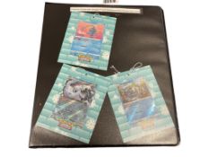 129 POKEMON COLLECTOR GAME TRADING CARDS INCLUDES VINTAGE, FIRST EDITION, HOLO, AND DOUBLE RARE C...