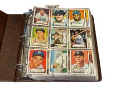 1952 TOPPS REPRINT SERIES COMPLETE BASEBALL CARD SET