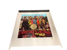 TWO 1993 APPLE CORPS LIMITED BEETLES LIMITED EDITION ALBUM ART NUMBERED PRINTS