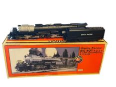 LIONEL UNION PACIFIC 4-8-8-4 BIG BOY MODEL TRAIN STEAM LOCOMOTIVE AND TENDER O GAUGE 72-8029