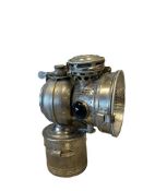 CIRCA 1900'S 20TH CENTURY MANUFACTURING CO. CARBIDE BICYCLE / MOTORCYCLE LAMP