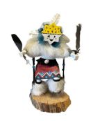 JONNYE YTSO STARFACE HAND CRAFTED NATIVE AMERICAN HOPI KACHINA DOLL