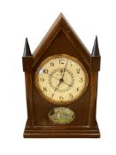 1940'S GENERAL ELECTRIC GOTHIC CATHEDRAL ELECTRIC CLOCK MODEL 4H90
