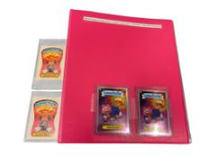 1985-1986 GARBAGE PAIL KIDS SERIES 1-5 COLLECTOR STICKER CARDS PLUS 1985 ADAM BOMB AND BLASTED BI...