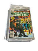 50 ASSORTED DC AND MARVEL COMIC BOOKS, DOOM 2099, X-FORCE, THE NEW MUTANTS, THE PUNISHER