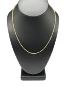 10K YELLOW GOLD ROPE CHIAIN NECKLACE