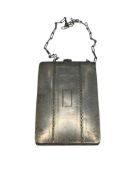 VINTAGE INTERNATION STERLING SILVER LADIES COIN AND COMPACY PURSE