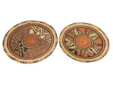 VINTAGE HAND WOVEN AFRICAN RWANDAN BASKETS