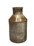 VELVET ICE CREAM AND DAIRY PRODUCTS VINTAGE STEEL CREAM CAN