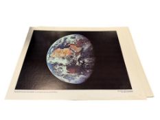 NATIONAL AERONAUTICS AND SCPACE ADMINISTRATION COLOR PRINTS