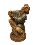 1989 TOM CLARK CAIRNS STUDIO LIMITED EDITION MOSES STATUE FOUNDERS OF FAITH SERIES NO. 25