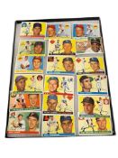 AUTHENTIC 1950'S TOPPS BASEBALL CARDS KILLEBREW, HAMRIC, CONSOLO, FREESE, MOORE, JENSEN, RHODES