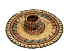 NIGERIAN AND ZULU HAND CRAFTED AFRICAN CRAFT BASKETS