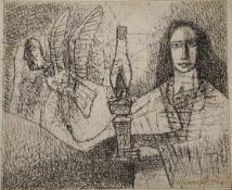 GANESH PYNE (1937 - 2013) - UNTITLED(1983)