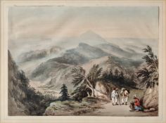 Captain GEORGE POWELL THOMAS (1808 - 1857) - THREE VIEWS FROM SIMLA (FROM VIEWS OF SIMLA SERIES)
